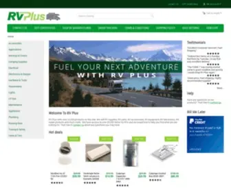 RVplus.com(RV Supplies) Screenshot