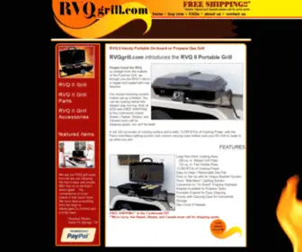 RVQgrill.com(RVQgrill) Screenshot