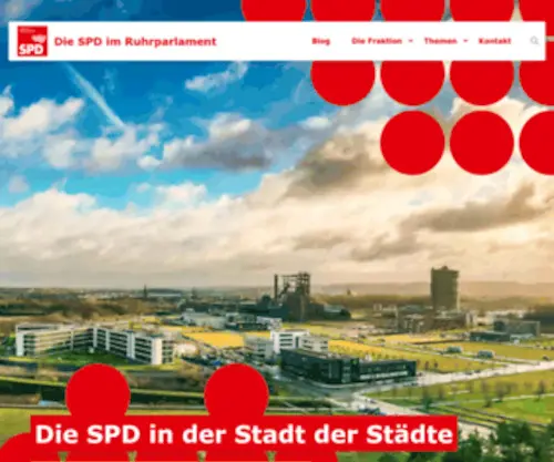 RVR-SPD.de(Die SPD im Ruhrparlament) Screenshot