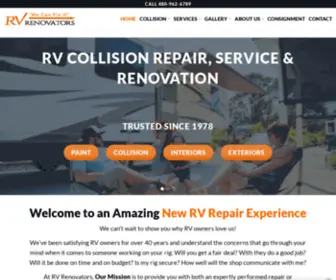 Rvrenovators.com(RV Repair) Screenshot