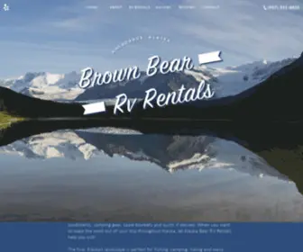 Rvrentalsanchorage.com(Alaska Bear RV Rentals is a RV Rental Company in Anchorage) Screenshot