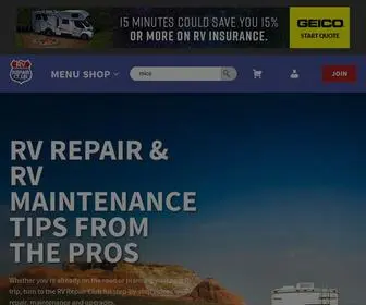 Rvrepairclub.com(RV Repair) Screenshot