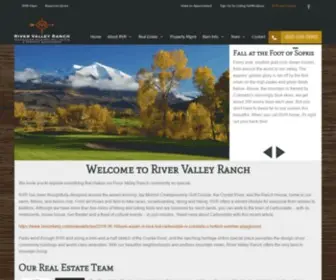 RVRproperties.com(River Valley Ranch Real Estate) Screenshot