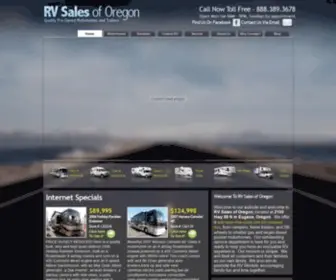 Rvsalesoforegon.com(Rv sales of oregon) Screenshot