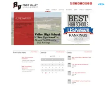 RVSchools.org(The River Valley School District) Screenshot