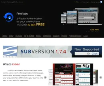 RVskins.com(CPanel Theme) Screenshot