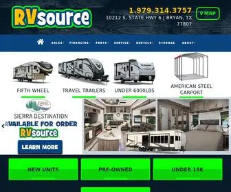 Rvsource.com Screenshot