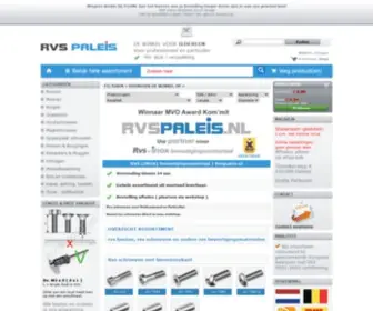 RVspaleis.nl(Rvs (inox)) Screenshot