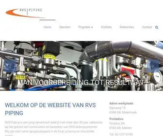 RVspiping.nl(RVS Piping) Screenshot