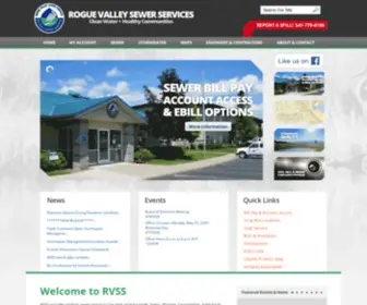 RVSS.us(Rogue Valley Sewer Services Talent Jacksonville Central Point Eagle Point Shady Cove White City) Screenshot