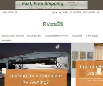 Rvsupplywarehouse.com(RV Supply Warehouse) Screenshot