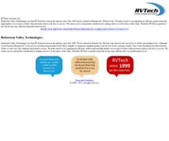 Rvtech.co.za(Website Design and Website Development) Screenshot