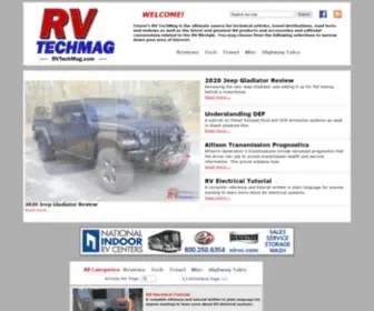 Rvtechmag.com(RV TechMag Magazine) Screenshot