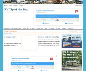 Rvtipoftheday.com(RV Tip Of The Day) Screenshot
