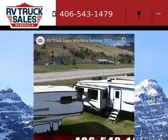 RVtrucksalesmt.com(RV Truck Sales Missoula) Screenshot