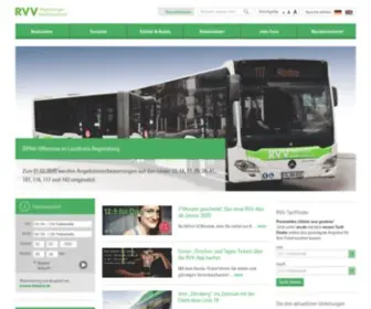 RVV.de(Ihr Regensburger Verkehrsverbund) Screenshot