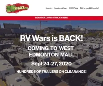 Rvwars.ca(RVWars) Screenshot