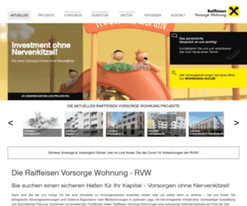 RVW.at(Raiffeisen Vorsorge Wohnung) Screenshot