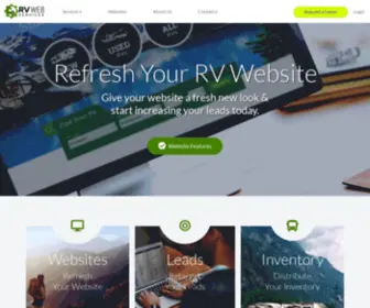 Rvwebservices.com(RV Web Services) Screenshot