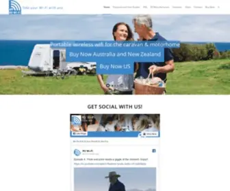 Rvwifi.com.au(Caravan WiFi) Screenshot