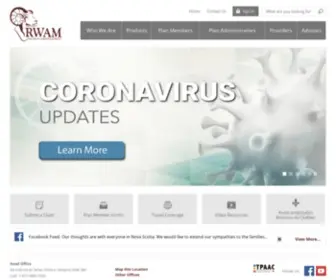 Rwam.com(RWAM Insurance Administrators Inc) Screenshot