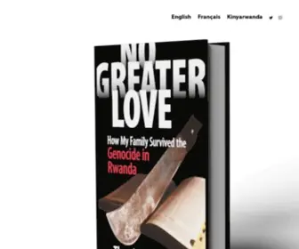Rwanda-Nogreaterlove.com(Rwanda Nogreaterlove) Screenshot