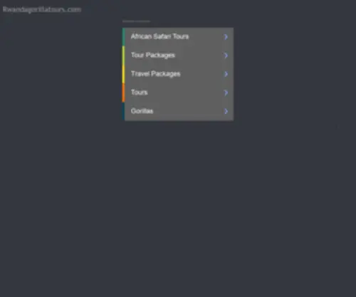 Rwandagorillatours.com(Rwanda Gorilla Tours) Screenshot