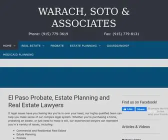 Rwarachsoto.com(Warach, Soto & Associates) Screenshot