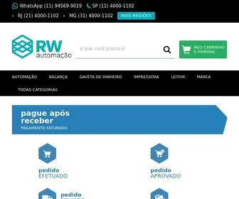 Rwautomacao.com.br(Loja de Automação Comercial) Screenshot