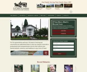 Rwbakerfh.com(Baker & Company) Screenshot