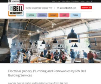 Rwbell.co.uk(RW Bell Building Services) Screenshot
