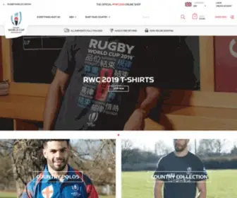 RWCshop.com(Official RWC 2015 Site) Screenshot