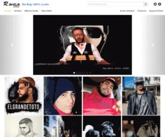 Rwepa.com(Rap Maroc) Screenshot