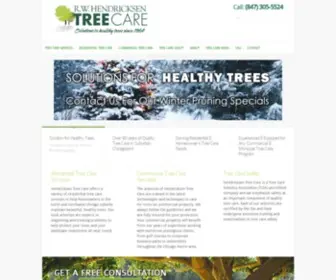 Rwhendricksenco.com(Hendricksen Tree Care Services) Screenshot