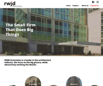 RWjda.com(RWJD Associates) Screenshot