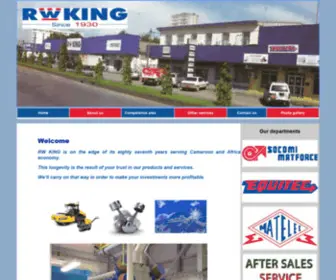 Rwkingcam.com(Welcome on the RW KING website) Screenshot