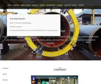 Rwna.com.my(RWNA Engineering Sdn) Screenshot