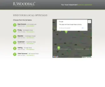 Rwoodfall.co.uk(R Woodfall) Screenshot