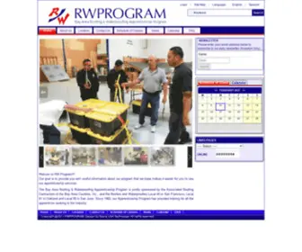 RWprogram.com(Roofing apprenticeship program) Screenshot