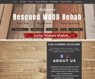 RWRNC.com(Reclaimed Wood Furniture & Accessories) Screenshot