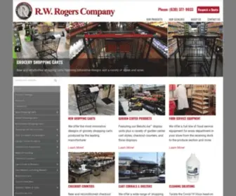 Rwrogerscompany.com(New & Used Shopping Carts) Screenshot