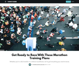 RWsmartcoach.com(Marathon Training Plans) Screenshot