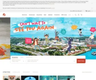 RWsmoments.com(Resorts World Sentosa) Screenshot