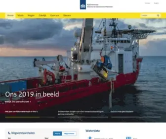 RWS.nl(Rijkswaterstaat) Screenshot