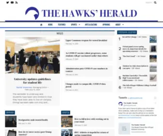 Rwuhawksherald.com(The Student News Site of Roger Williams University) Screenshot