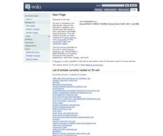 RX-Wiki.org(RX Wiki) Screenshot