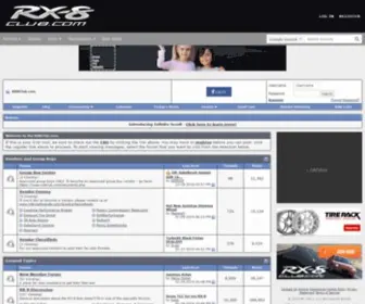 RX8Club.com(The world's largest RX) Screenshot