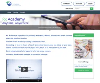 Rxacademy.org(Rxacademy) Screenshot