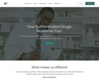 Rxalldelivered.com(Your Authenticated Drugs) Screenshot