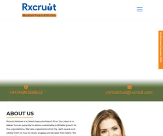 RXcruit.com(WordPress) Screenshot